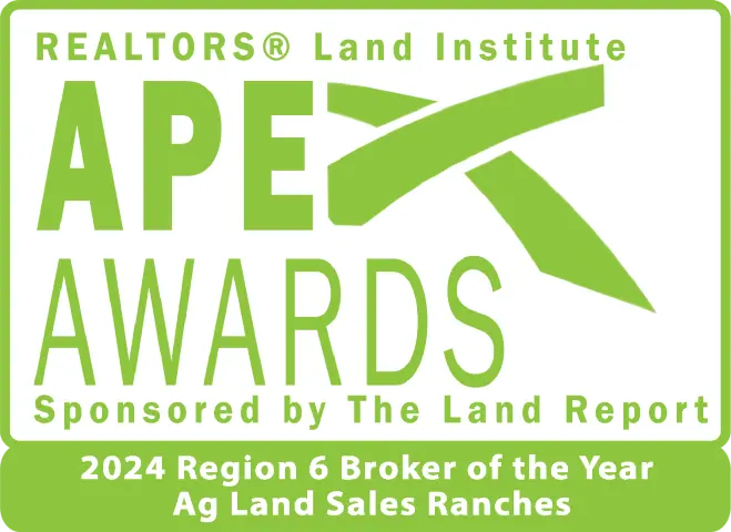 Apex Award - Realtors Land Institute - Broker of the Year 2024
